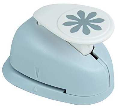 Rayher Hobby 89830000 Motivstanzer Gänseblümchen, ø 2,54 cm- 1 Zoll, geeignet für Papier/Karton bis zu 200g/m²