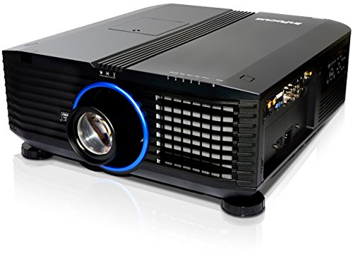 InFocus IN5554L WXGA 16:10 3D DLP-Projektor Beamer (24/7, Optional Objektive, Lens-Shift, 1080p, HDMI, 7000 ANSI Lumen, LAN / RJ45 Netzanschluss, 3G-SDI, DVI-D, HDMI, 5 BNC)