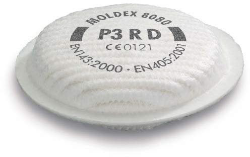 Moldex 8080 Filter fuer Serie 8000, 5000 und 4000; 4 Boxen (2 pro Box) = 8 Stück