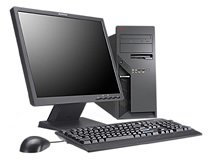 Itrefurbish Postazione Computer PC Usato Ricondizionato Garantito Dual Core 2 GB RAM HDD 160 GB W7P + Monitor LCD 17 + Kit Tastiera & Mouse Garanzia 3 mesi