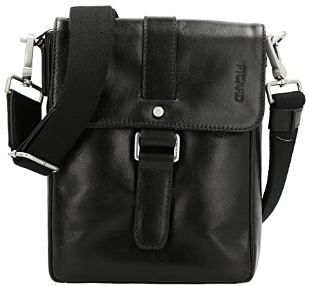 Picard unisex Buddy Schultertasche, Schwarz, 5x23x18 cm
