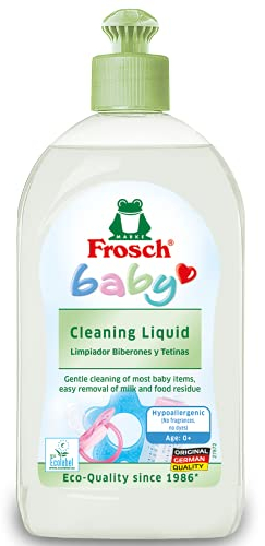 Frosch Baby Spül-Reiniger, sensitives Spülmittel für Babyflaschen & Sauger, hypoallergen, für Allergiker geeignet, 500 ml