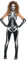 (PKT) (844608-55) Adult Ladies Bone-a-fied-babe Costume (UK 8-10)