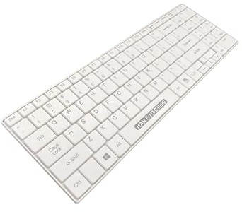 Man & Machine ITSC Its Cool Tastatur - Open Style, waschbar, wertvoll, Quick Disconnect - Weiß