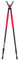 Bog-Pod BG735532 Bipode, Negro/Rojo, Talla Única