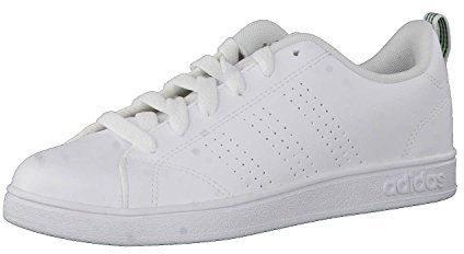 adidas Jungen Vs Advantage Clean K Turnschuhe, Weiß (Ftwbla / Ftwbla / Grün), 31 EU