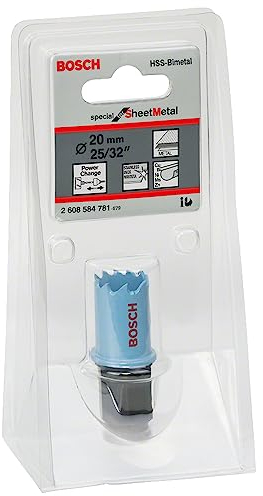 Sheet Metal holesaw 20 mm, 25/32