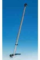 Flaggenstock mit Flaggenstockfuß aus Nirosta 50 cm