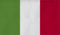 Flagge Großformat 250 x 150 cm wetterfest Fahne in 16 verschiedenen Ausführungen mit Ösen Farbe Italien