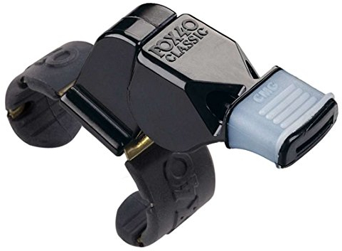 Fox 40 Classic CMG Offizielle Fingergriffpfeife, Schwarz