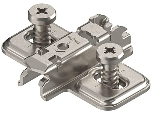 Blum – Clip sur Croix Plaque de montage, AM systemschrauben HV à distance trou : 3 mm