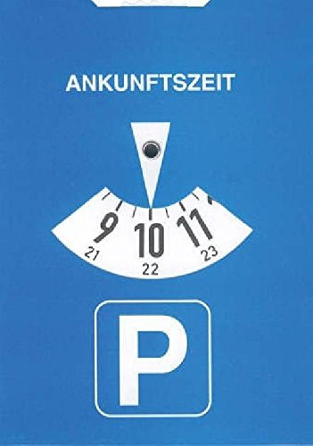 RNK Parkscheibe 11x15cm Karton 5er pack