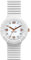 HIP HOP Orologio Solo Tempo Numbers per Donna Completamente Bianco con Numeri Ben Visibili, con Cinturino in Silicone Morbido Resistente all'Acqua HWU0432