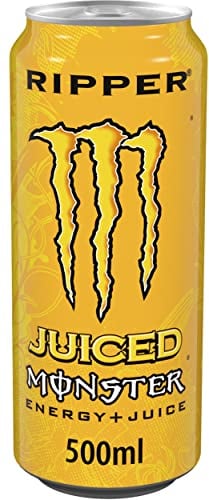 Energy Drink Monster Ripper Frucht 24x500ml (Packung 24 Dosen)