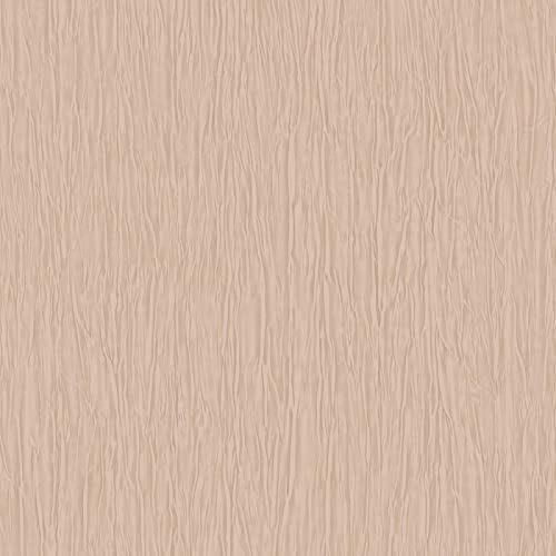 Crystal Glitter Wallpaper - Modern Wallpaper for Living Room, Bedroom, Fireplace - Decorative Luxury Wall Paper with Textured Lines, Glitter Accents & Shimmer Finish (Taupe Debona)