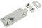 Jedo Quality Modern Slimline Bathroom Slide Bolt 63mm x 25mm (Satin Chrome)