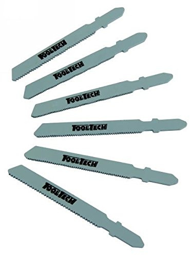 TOOLTECH® 6 Stichsägeblätter 8x77mm 10054 Metall