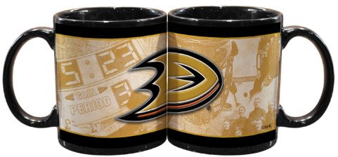 NHL Tasse Anaheim Ducks 325 ml, Schwarz