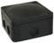Wiska - Combi 607/5 Waterproof Junction Box IP66/IP67-110 x 110 x 66 mm - Black