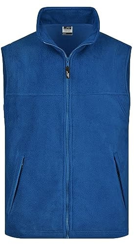 James & Nicholson Fleece Weste - Praktische Weste aus Anti-Pilling-Fleece für Damen und Herren