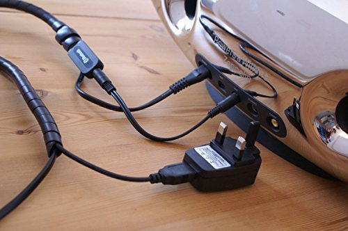 Bluetooth Wireless Audio Music Receiver for Bowers Wilkins zeppelin and mini Black