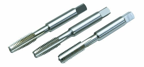 Völkel Gewindebohrer, Hochleistungsschnittstahl, 9 mm x 1,25 mm, 3er-Set