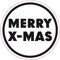 Keksstempel Stempel, Merry X-Mas, 6 cm, für Kekse und Anderes