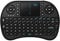 Rii i8 2.4GHz RF Mini Wireless Keyboard with Touch Pad Mouse Black UK Layout KODI XBMC Raspberry Pi Android Box HTPC IPTV Remote Control (black)