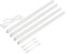 parlat LED Unterbau-Leuchten Rigel, je 87,3cm, je 1002lm, warm-weiß, 4er Set