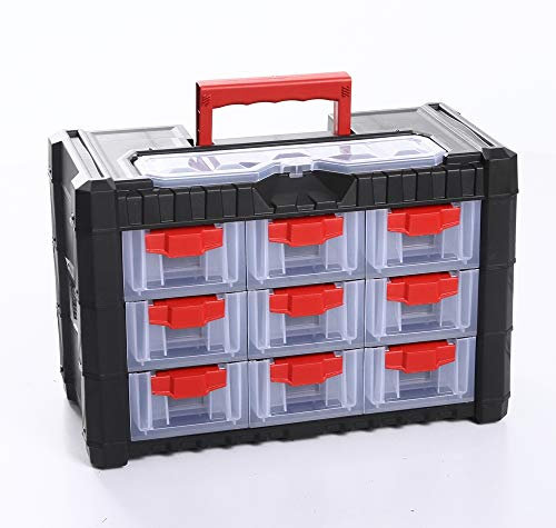 Unbekannt Werkzeugkoffer Sortimentskoffer Sortimentskasten Koffer Kleinteilemagazin 5 Größen (NS303)