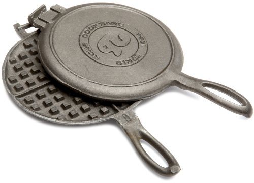 Rome Industries Old Fashioned Waffelgusseisen, Schwarz