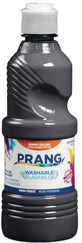 Prang Tempera Paint Ready-to-Use waschbar 473 ml, Flasche schwarz