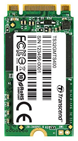 Transcend 32 GB M.2 SATA III SSD Type 2240 MLC