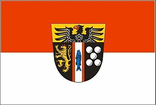 U24 Aufkleber Landkreis Kaiserslautern Flagge Fahne 15 x 10 cm Autoaufkleber Sticker