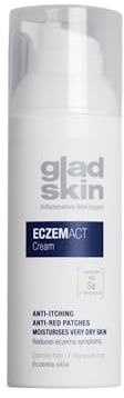 Gladskin ECZEMACT Cream Eczemact Cream 100 ml | hilft bei Neurodermitis gegen Juckreiz und Rötungen | Hypoallergen und dermatologisch getestet für Erwachsene und Kinder