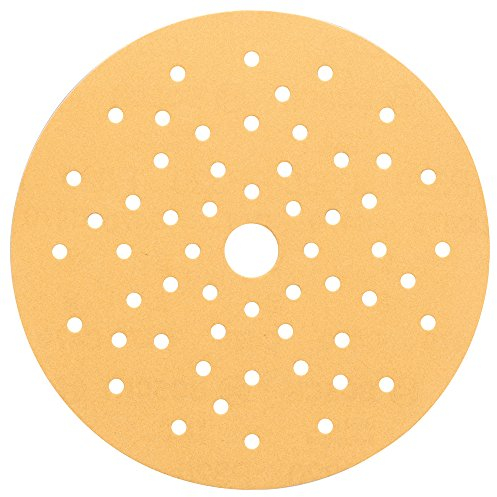 Bosch Professional Pro Schleifblatt für Exzenterschleifer Holz und Farbe (50 Stück, Ø 150 mm, Körnung 60, C470), 2608621016