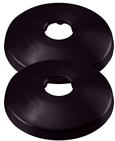 Westbrass R128-2-12 1/2 Flangia di presa sicura in rame, bronzo lucidato a olio