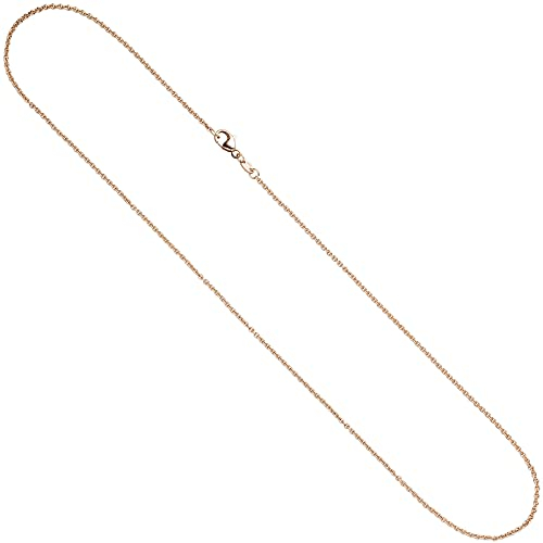 Jobo Damen Anker-Kette aus 14 Karat 585 Rosegold 1,5 mm 42 cm
