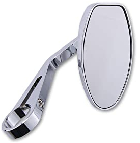 SHIN YO FERRARA Lenkerendenspiegel, chrom (Chrome)