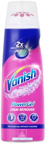 Vanish Fleckenentferner PowerGel – 1 x 200 ml – Gel zur Fleckentfernung ohne Chlor – Für die Vorbehandlung bunter und weißer Wäsche