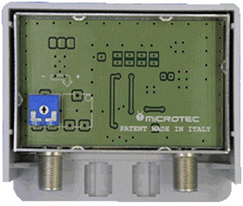 Amplificatore da palo, un ingresso UHF, guadagno 34 dB, per zone con segnale medio-debole