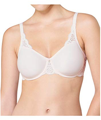Triumph Womens Amourette 300 W01 Minimizer Bra, White, 38D UK
