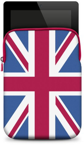 BigBen - Custodia universale in neoprene per tablet da 5,0, 5,2, 5,3, 5,4 fino a 7, 7, blu
