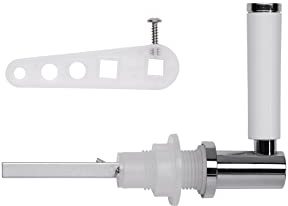 Croydex Blanc Cistern Lever, Chrome/White
