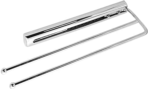 SO-TECH® Handtuchauszug Chrom 2-armig 410 mm Handtuchhalter Handtuchstange