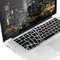 kwmobile Silikon Tastaturschutz für Apple MacBook Air 13''/Pro Retina 13''/15'' (bis Mitte 2016) A1369, A1466, A1502, A1425, A1398 - QWERTY US Keyboard Cover Abdeckung - Schwarz