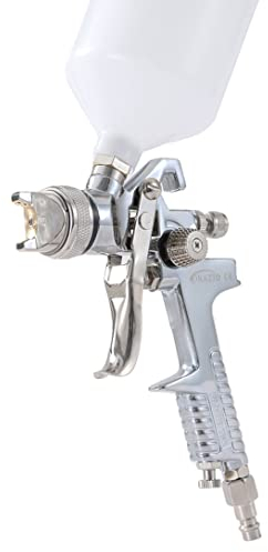 ORAZIO HVLP Mini Pistola a Spruzzo professionale Gravità 600CC 1,8mm Ugello in Rame Spruzzatore per Vernice in Alluminio Compressore d'Aria per Auto Verniciatura Spruzzatura 2254208