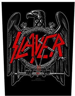 Slayer Rückenaufnäher - Black Eagle Backpatch