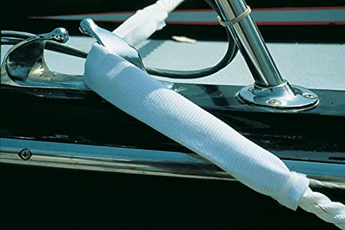 TaylorMade Products CG58.18 Dockgard Boat Line Chafe Guard (18, 3/8-5/8), White