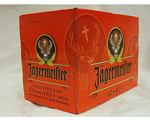 Jägermeister Kräuter Likör 35% 12-0,10l Flaschen